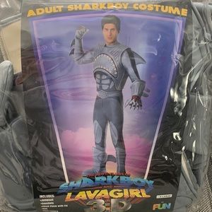 Adult Sharkboy Halloween Costume Size XL
